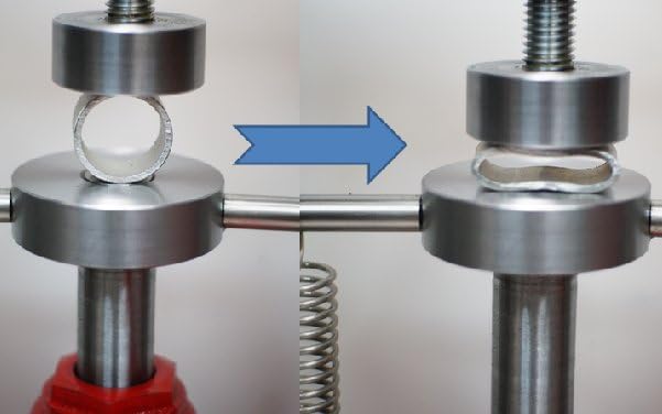 Amazon.co.jp: 超小型 卓上油圧プレス コインリング ジュエリー 金属軽